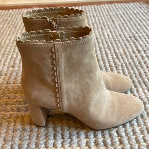 Ann Taylor Suede Booties
